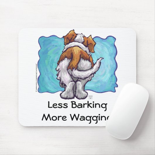 Minder knallen, meer waggen muismat (Met muis)