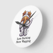 Minder knallen, meer waggen ronde klok (Hoek)