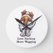 Minder knallen, meer waggen ronde klok (Voorkant)