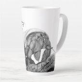 Minder krabby heeft koffie nodig Ecuadorian Hermit Latte Mok (Rechterhoek)