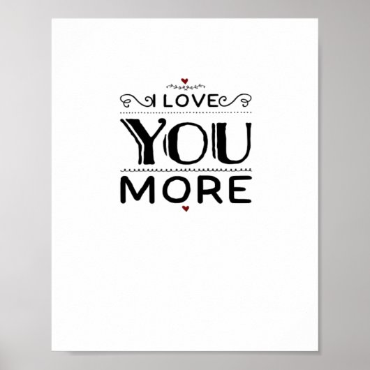 Minder Liefde Artistieke Ontwerpstijl Poster (Voorkant)