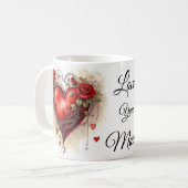 Minder Liefde Koffiemok (Voorkant links)