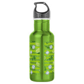 Minder maandag Meer Waterfles (Achterkant)