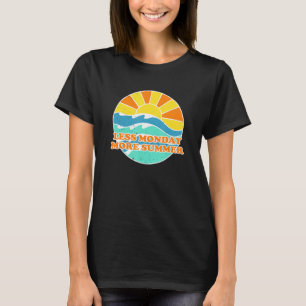 Minder maandag Meer zomervakantie Medewerker Colle T-shirt