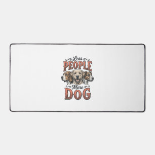 Minder Mensen Meer Hond Vintage Hond Liefhebber De Bureaumat