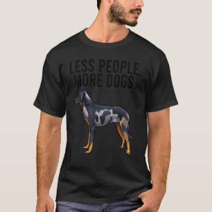 Minder mensen meer honden Beauceron Introvert T-shirt