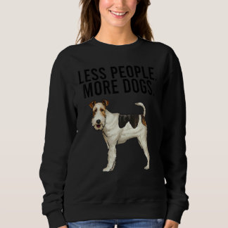 Minder Mensen Meer Honden Draad Fox Terrier Introv Trui