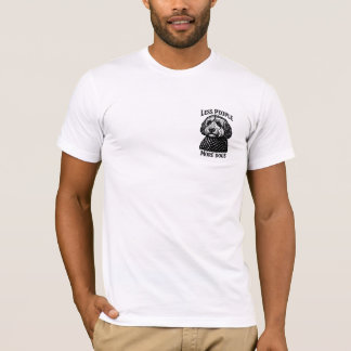 Minder Mensen Meer Honden T-shirt - Golden Doodle