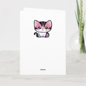 Minder mensen, meer katten kaart (Achterkant)