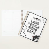 Minder Mensen Meer Katten Planner (Display)