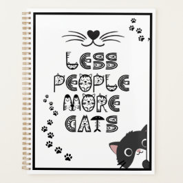 Minder Mensen Meer Katten Planner