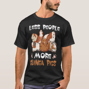 Minder mensen meer varkens in de cavia 1 t-shirt