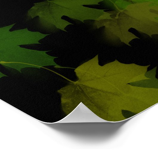 Minder miljardairs meer bomen poster (Hoek)