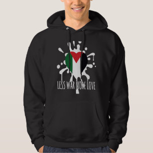 Minder oorlog meer liefde voor Palestina Palestijn Hoodie