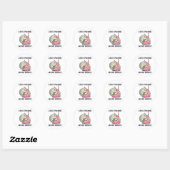 Minder paniek Meer disco Grappig Dans Lover Dansen Ronde Sticker (Vel)