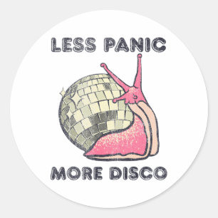 Minder paniek Meer disco Grappig Dans Lover Dansen Ronde Sticker