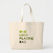 Minder plastic vaste stof grote tote bag (Voorkant)