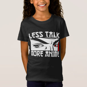 Minder praatje meer animum - grappige Anime T-shirt