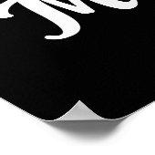 minder praatje meer over Billiardsport Poster (Hoek)