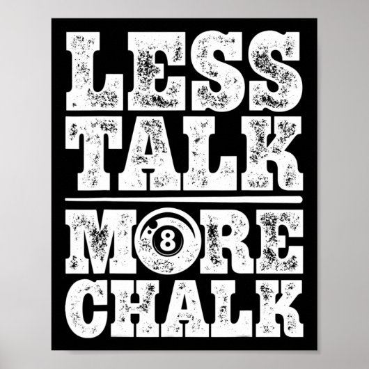 Minder praatje meer praatjes over de grappige poel poster (Voorkant)