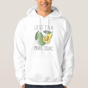 Minder praten meer gans hoodie
