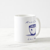 Minder Praten Meer Koffie Mok (Voorkant rechts)