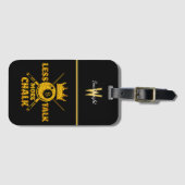 Minder praten Meer Krijt Gezegde voor Biljart Love Bagagelabel (Voorkant (horizontaal))