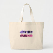 Minder Praten Meer Kunst Typography T-Shirt