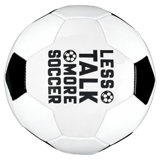 Minder praten meer voetbal (Gedraaid)