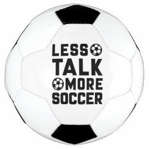 Minder praten meer voetbal