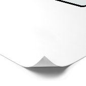 Minder praten Mo Joe Funny Coffee Pun Poster (Hoek)