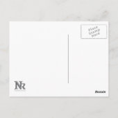 Minder praten over meer dansen briefkaart (Achterkant)