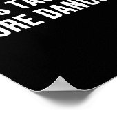 Minder praten over meer dansen poster (Hoek)