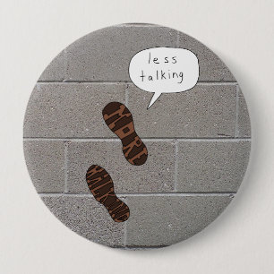 Minder praten over meer lopen Asseblokpin Ronde Button 4,0 Cm