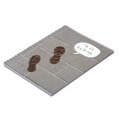 Minder praten over meer wandelend notitieboek met  (Linkerzijde)