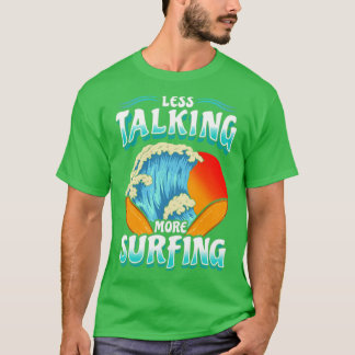 Minder praten over surfen op Surf Surfer T-shirt