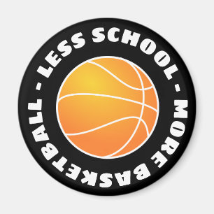 Minder School Meer Basketbal Magneet