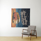 Minder scrollen, meer leven wandkleed (In Situ (horizontaal))