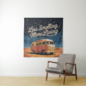 Minder scrollen, meer leven wandkleed (In situ)