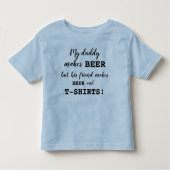 Minder Shirt van de Brouwerij voor Toddlers (Voorkant)