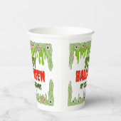 Minder slijmerige Halloween Paper Cup Papieren Bekers (Rechts)