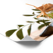 minder stress betekent meer faciaal , spa poster (Hoek)