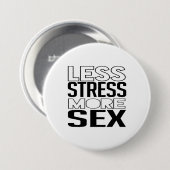 Minder Stress Ronde Button 7,6 Cm (Voorkant /achterkant)