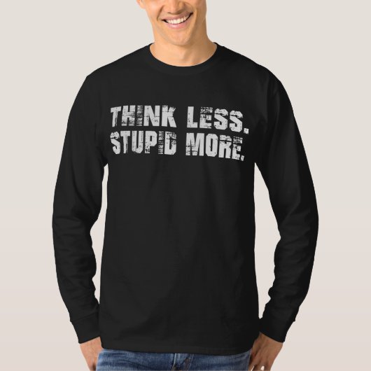 Minder stuiter meer T-shirt (Voorkant)