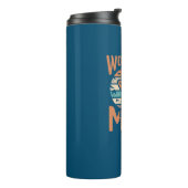 Minder Surf werken meer Thermosbeker (Gedraaid links)