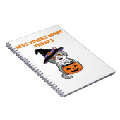 Minder Trucs Meer Treats Halloween Gifts Classic T Notitieboek (Rechterzijde)
