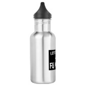 Minder uitgeven Meer FK Geld Waterfles (Links)