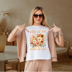 Minder van mij meer van hem t-shirt