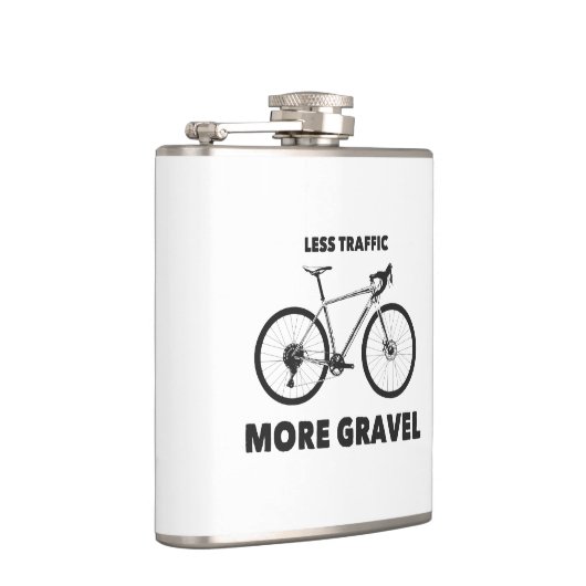 Minder verkeer meer snelheid heupfles (Rechts)