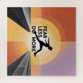 Minder vrezen, meer doen legpuzzel (Horizontaal)